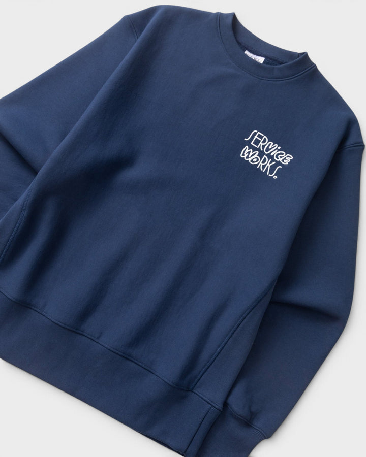Double Vision Crewneck Navy Service Works