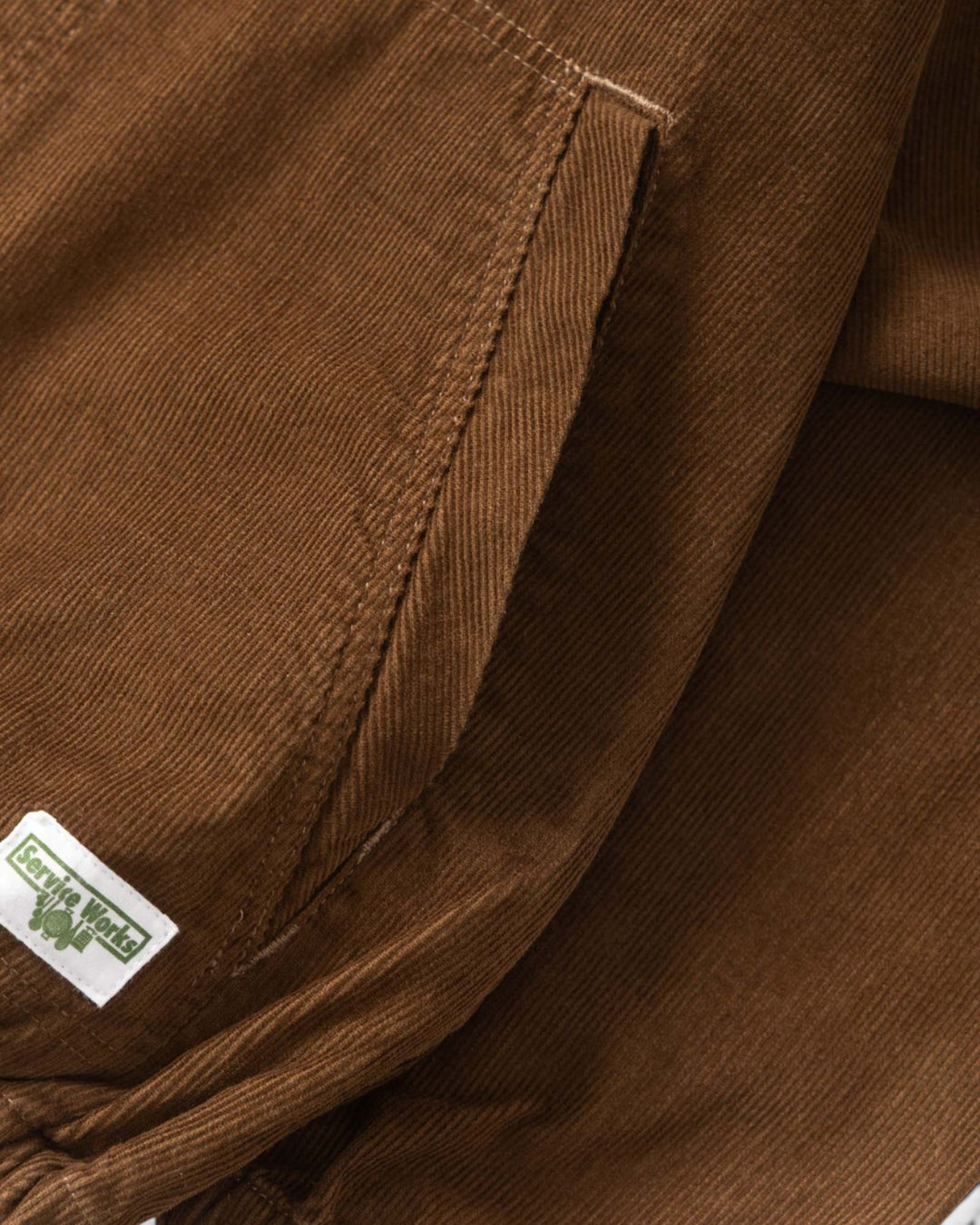 Service Works Fine Cord Work Jacket Bark