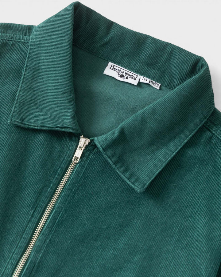 Service Works Fine Cord Work Jacket Green