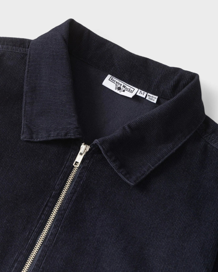 Service Works Fine Cord Work Jacket Navy