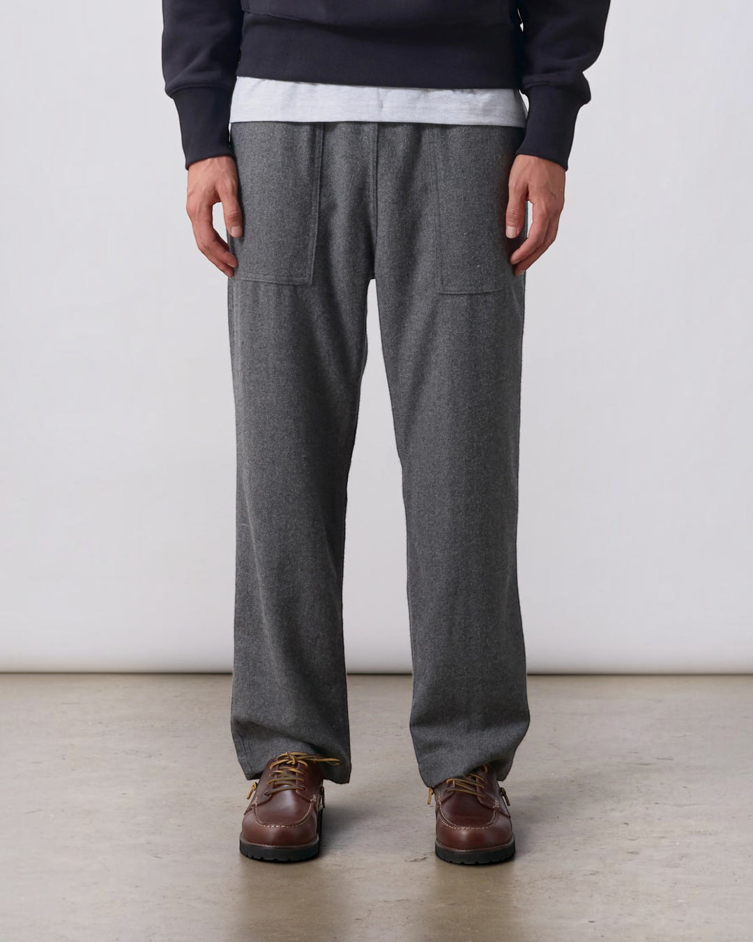Flannel Chef Pants Charcoal