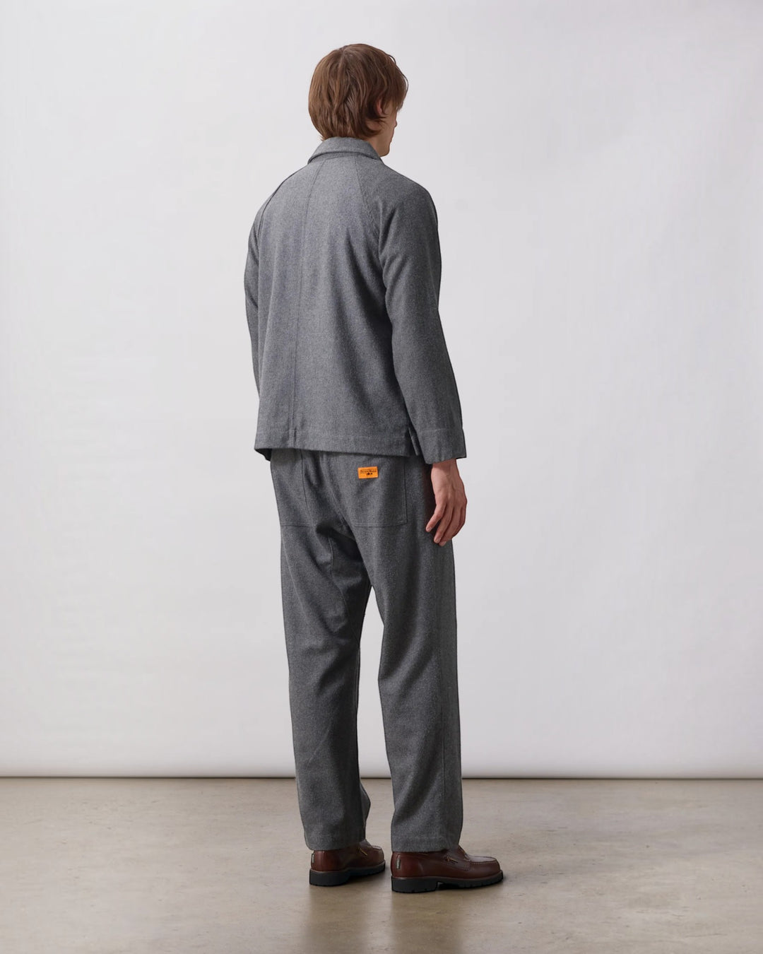 Flannel FOH Overshirt Charcoal