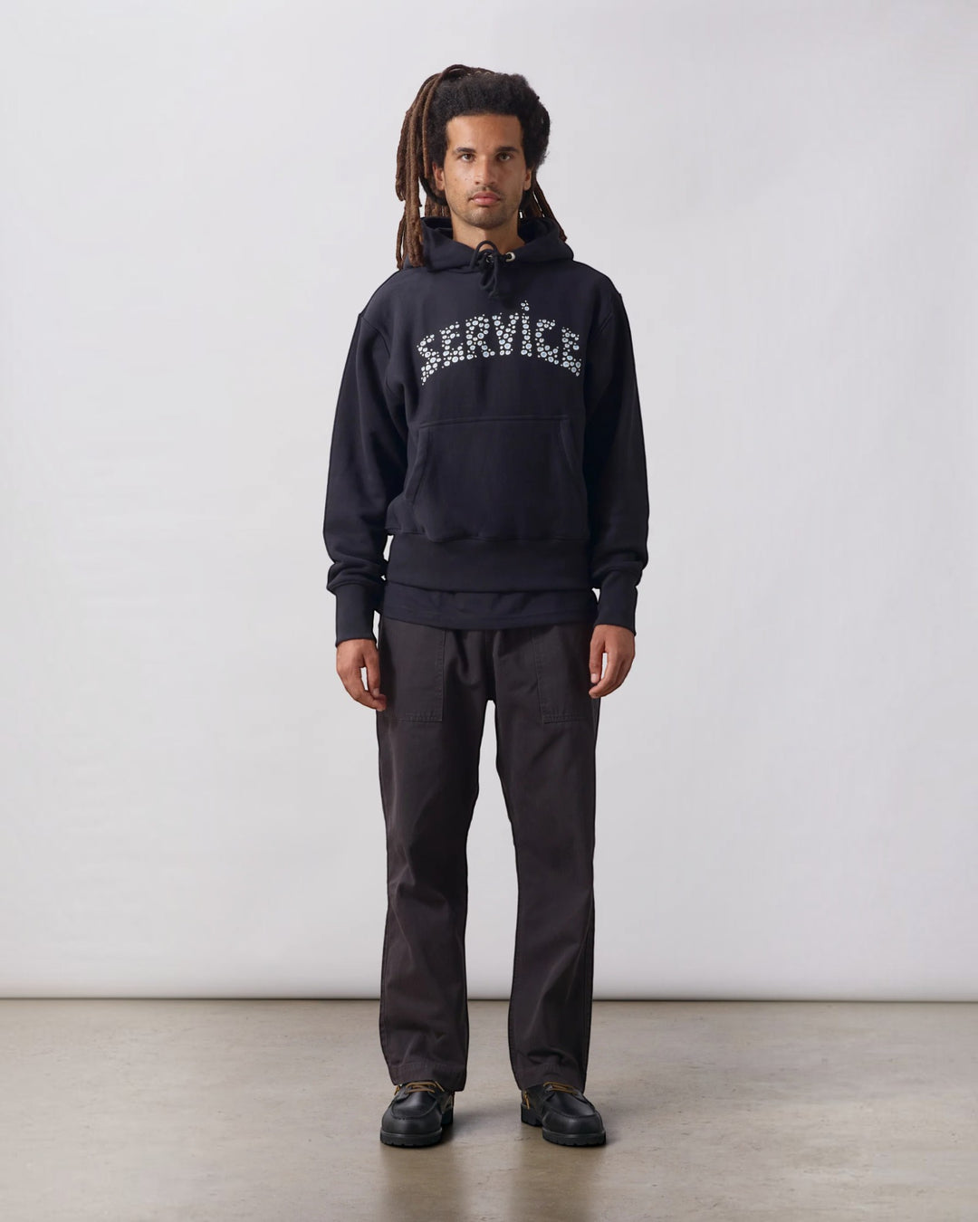 Pigment HBT Chef Pants Black