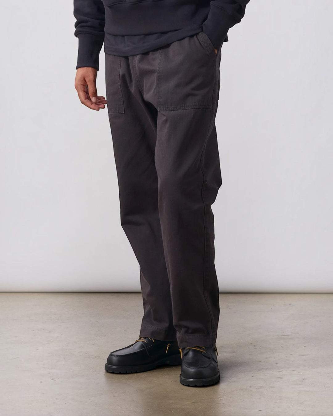 Pigment HBT Chef Pants Black