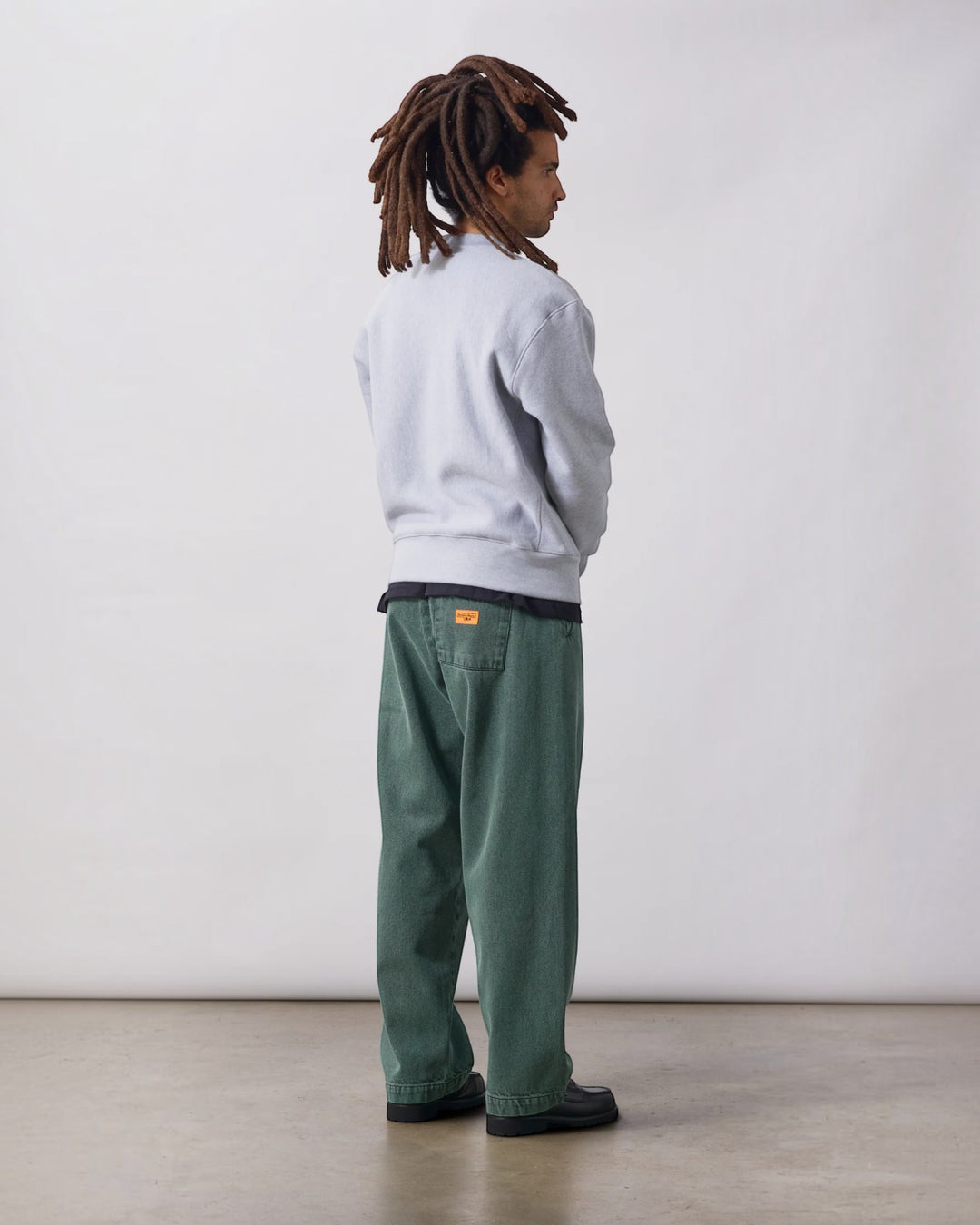 Double Vision Crewneck – Heather Grey