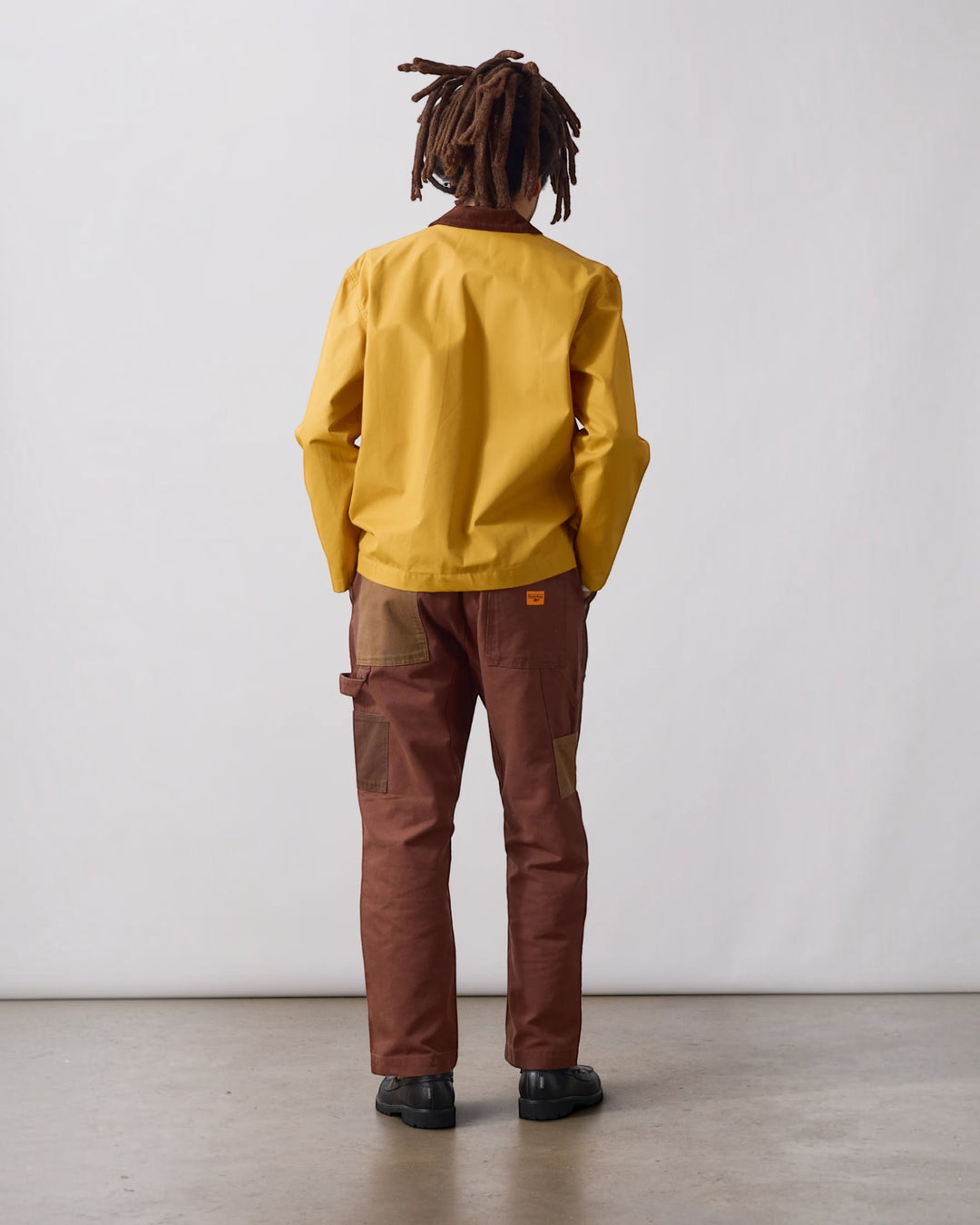 Waxed Barn Coat Ochre
