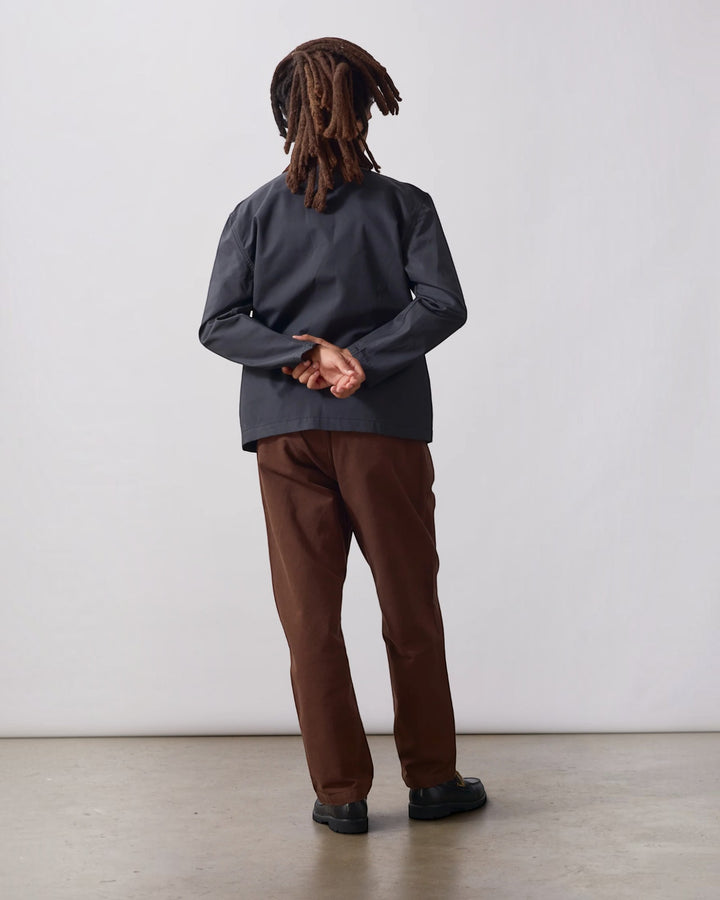 Waxed Barn Coat Black