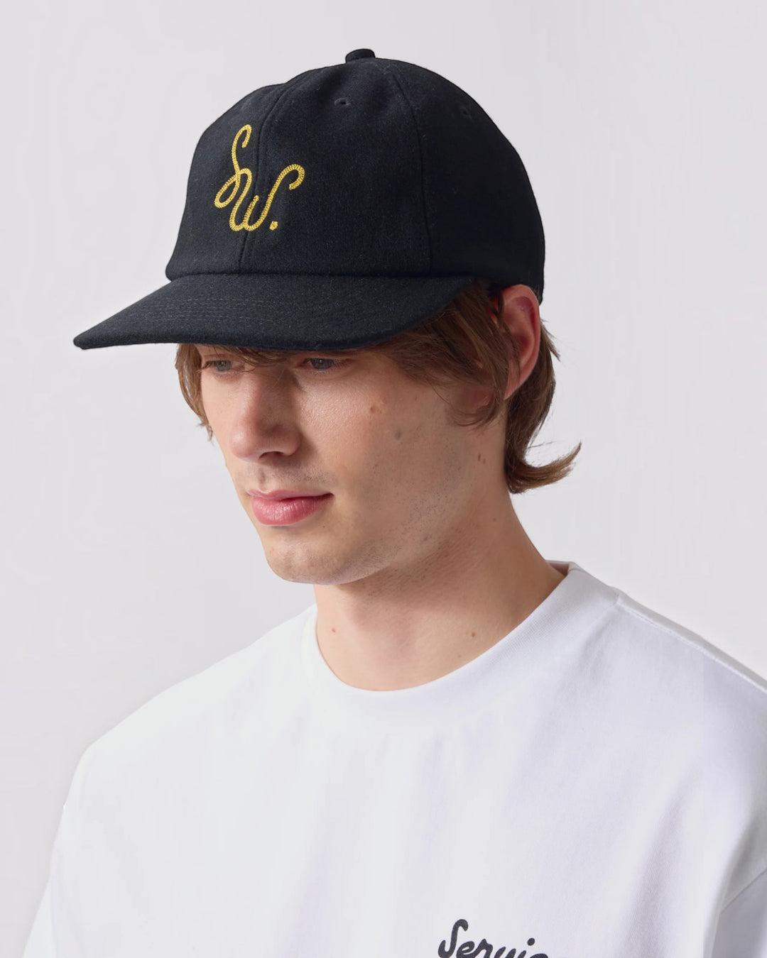 Monogram Cap Black