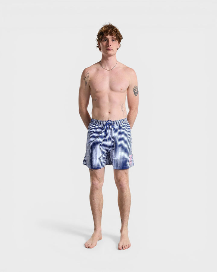 Swimshort Gianni Stripes Navy