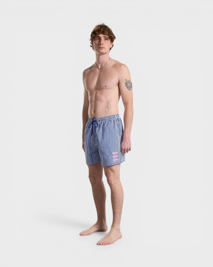 Swimshort Gianni Stripes Navy
