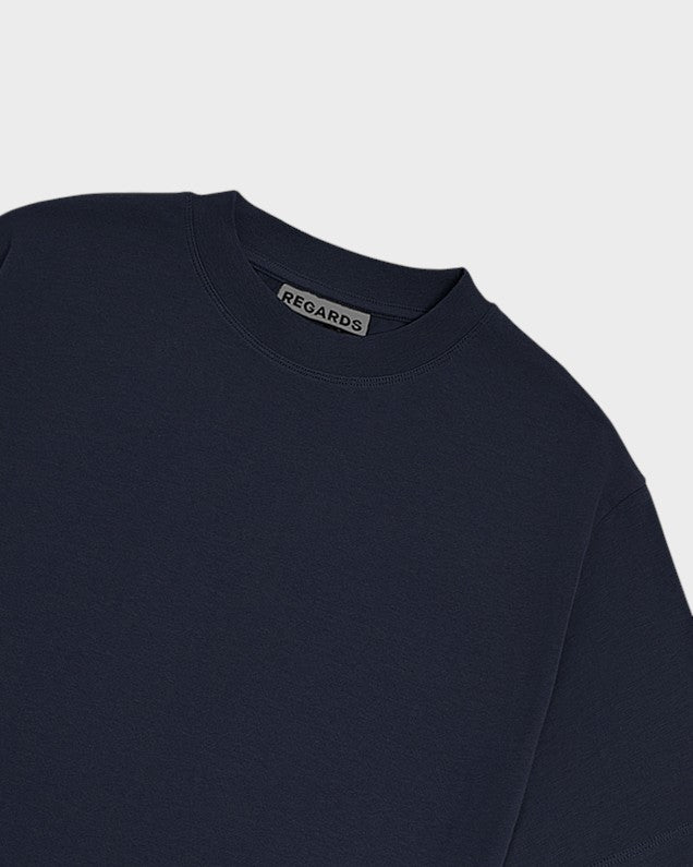 Relaxed Tee Blank Navy