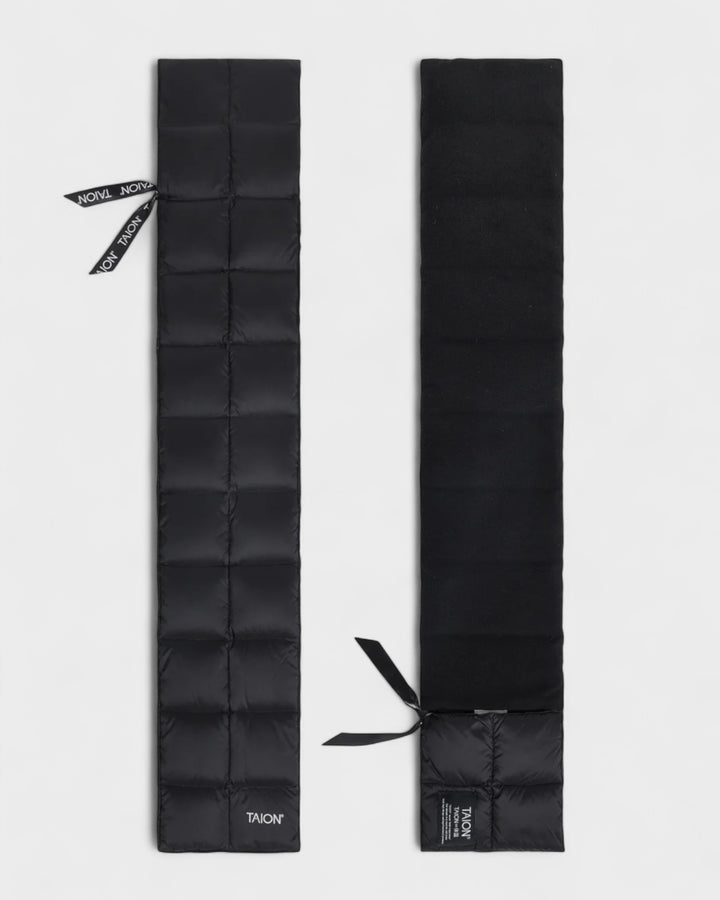 Basic Down Scarf Black