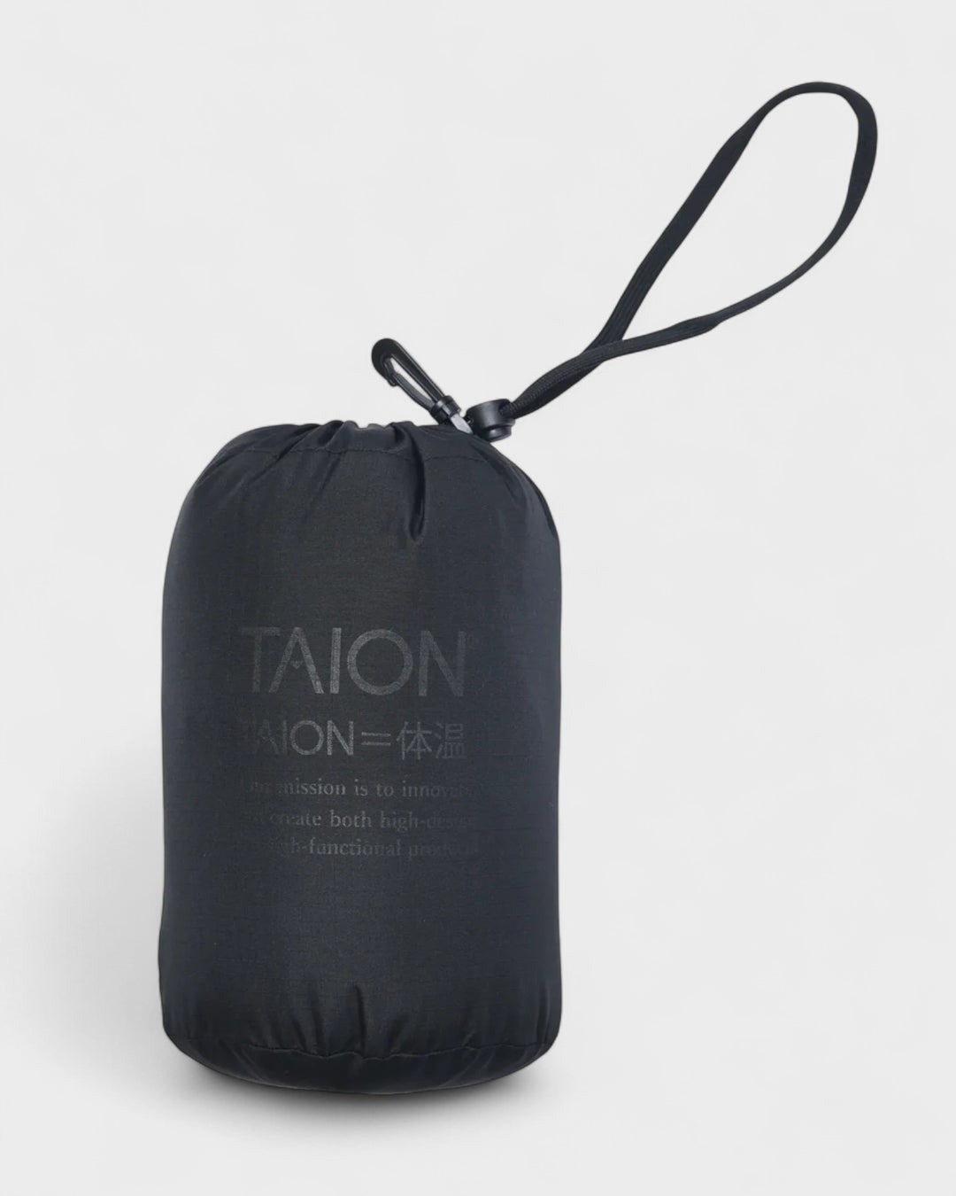 Military M65 Liner W-Zip Hood Down Jacket Black