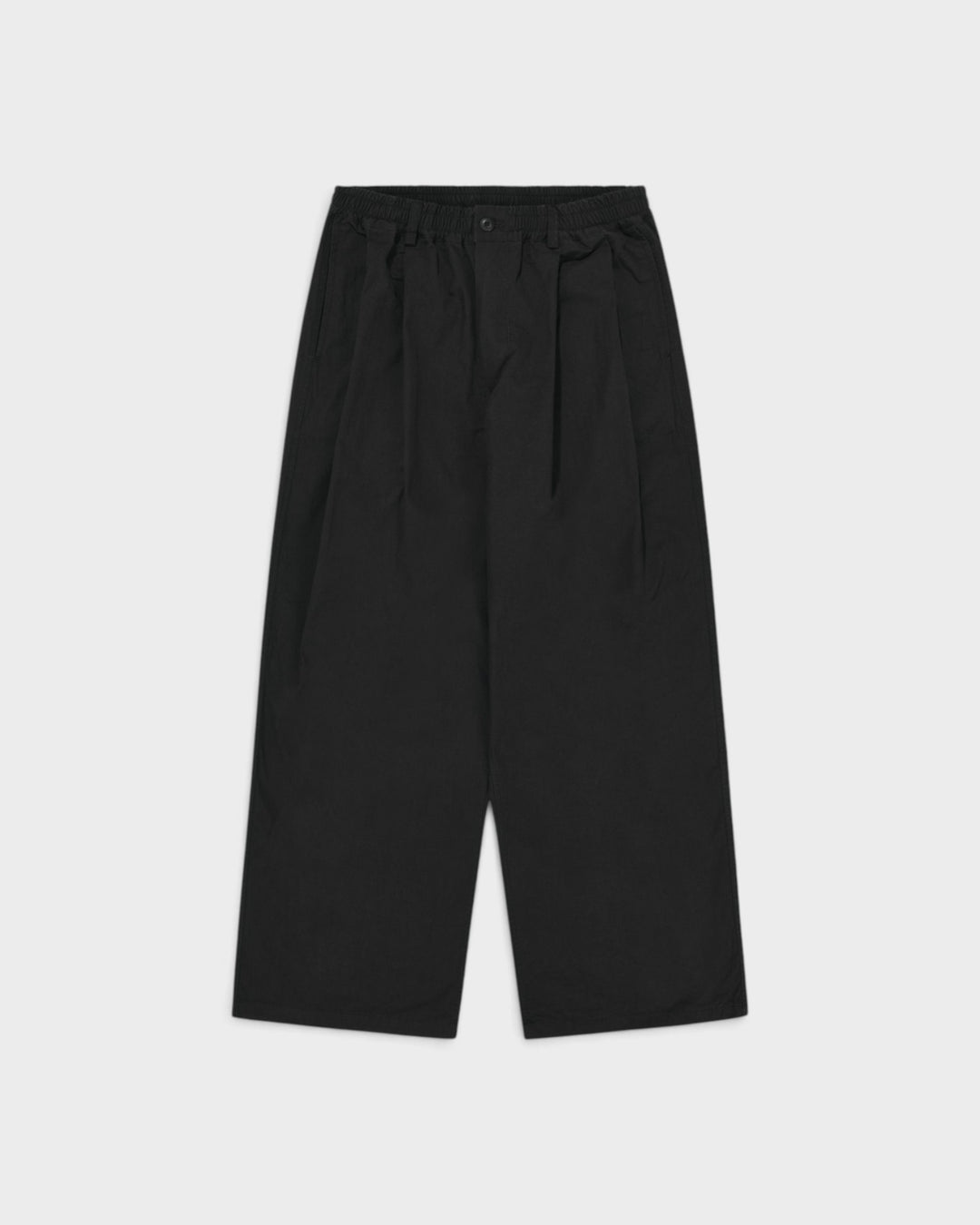 Two Tuck Wide Pants Black