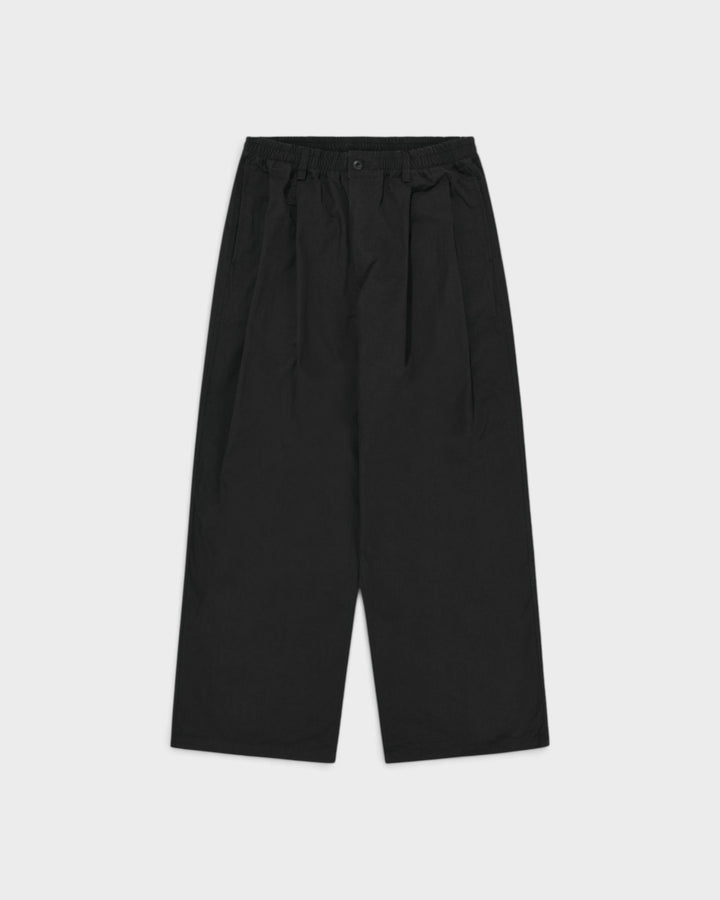 Two Tuck Wide Pants Black