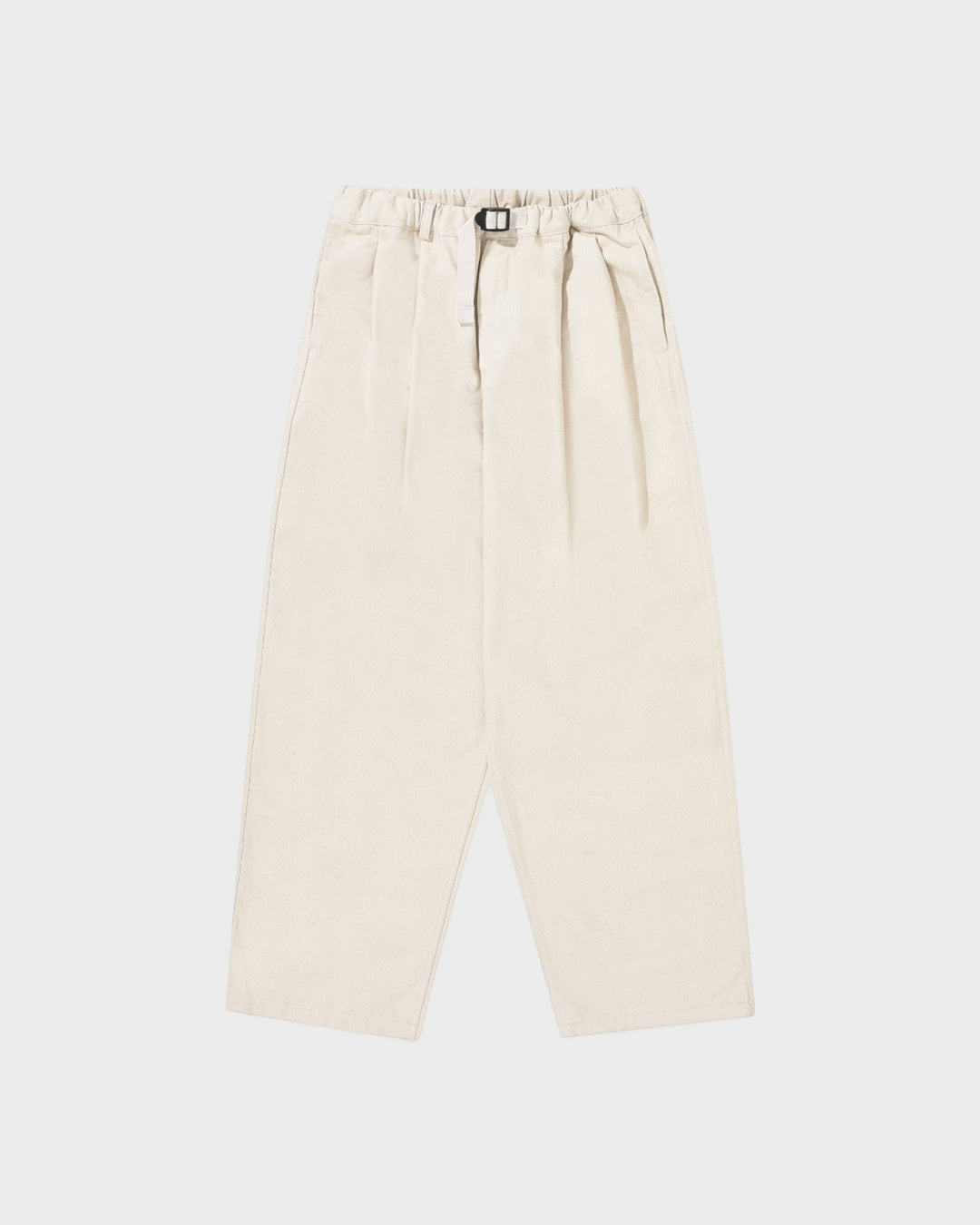 Two Tuck Wide Denim Pants Ecru