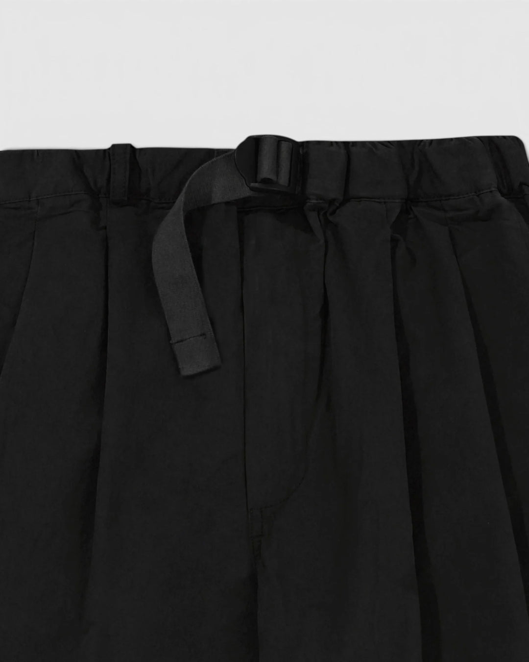 Two Tuck Wide Pants Black