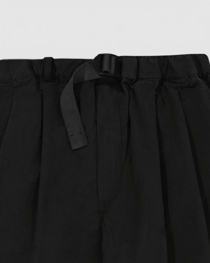 Two Tuck Wide Pants Black