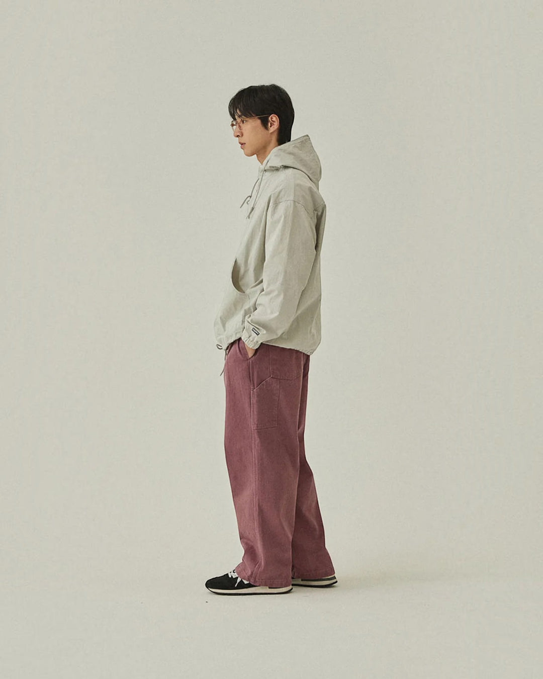 Two Tuck Wide Kation Pants Purple