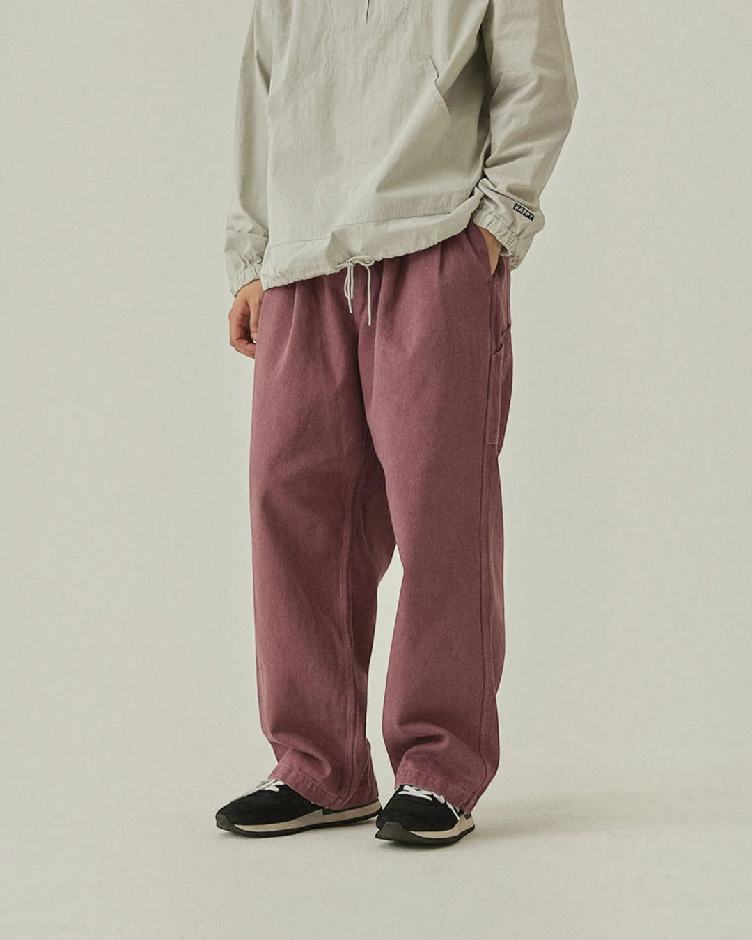 Two Tuck Wide Kation Pants Purple