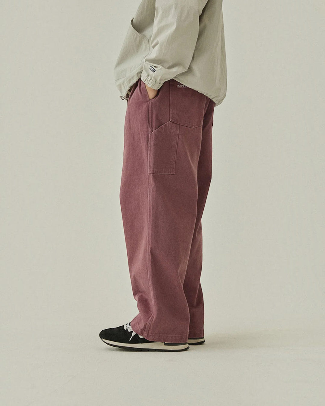 Two Tuck Wide Kation Pants Purple