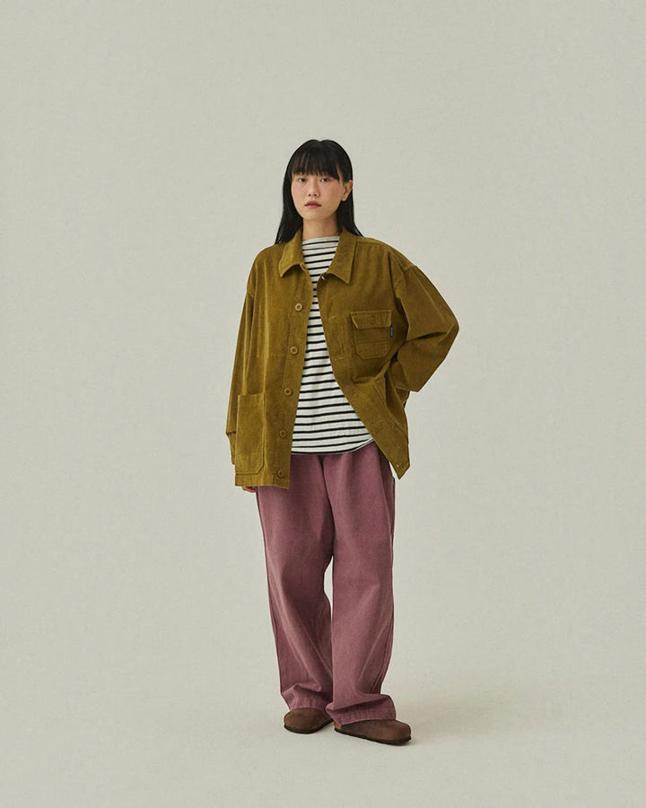 Two Tuck Wide Kation Pants Purple