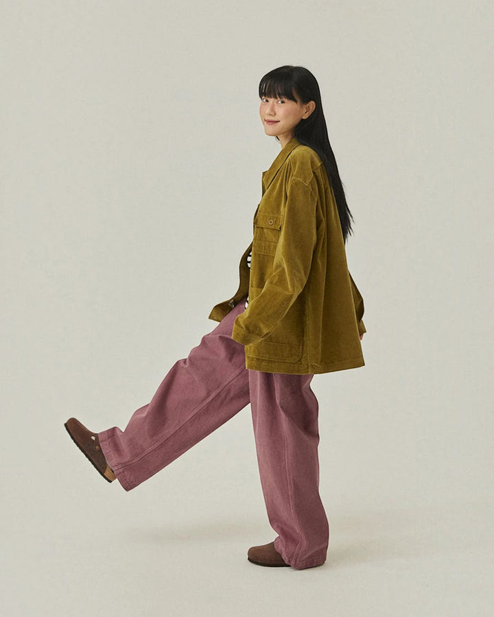 Two Tuck Wide Kation Pants Purple