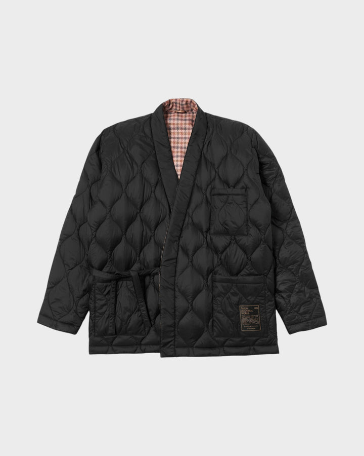 TAION x Universal Works Reversible Kimono Jacket Black