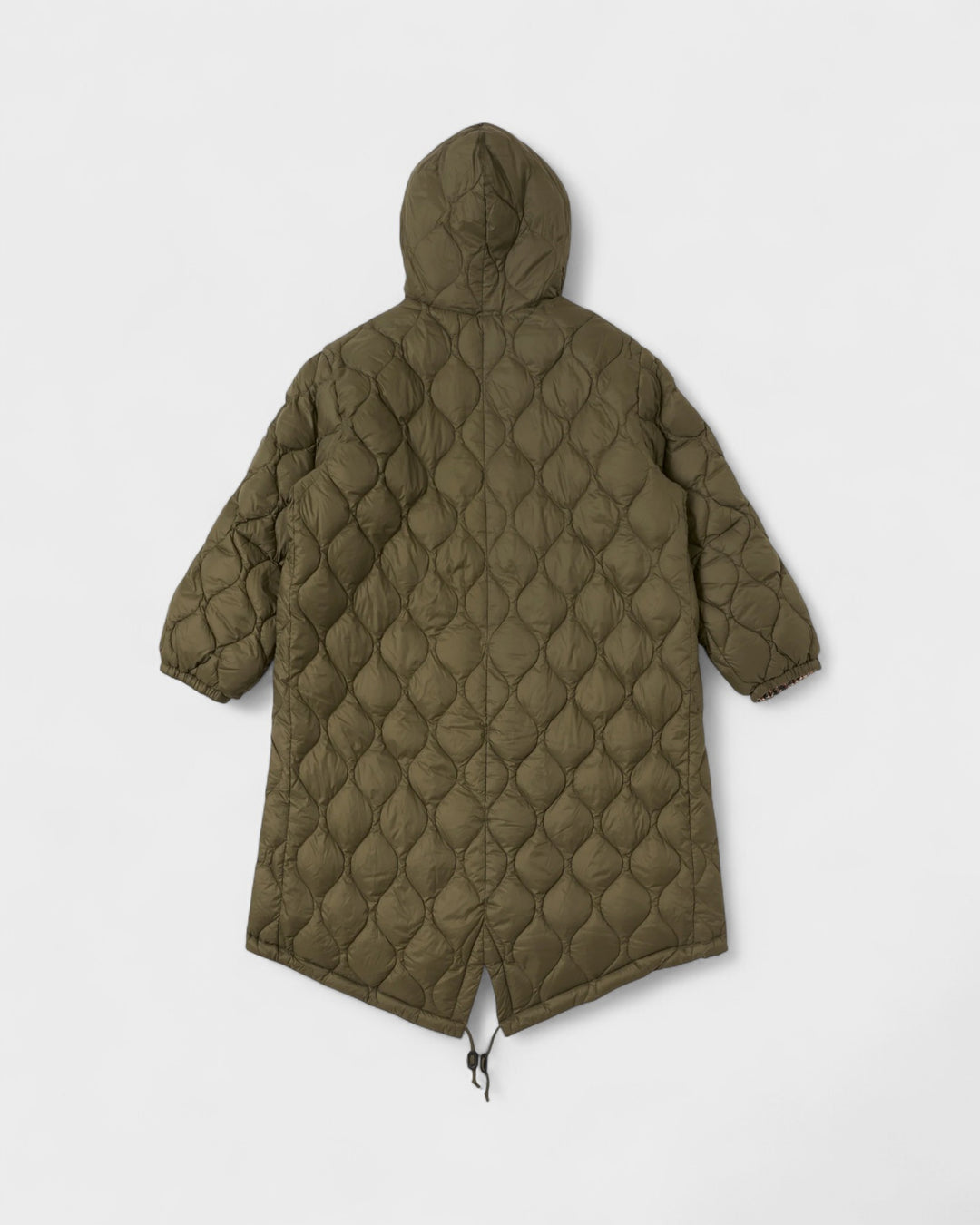 TAION x Universal Works Reversible Long Down Parka Dark Olive