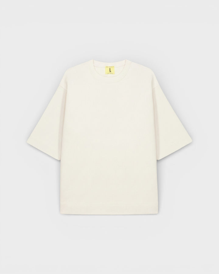 T-Shirt Vahé Manches Courtes Naturel