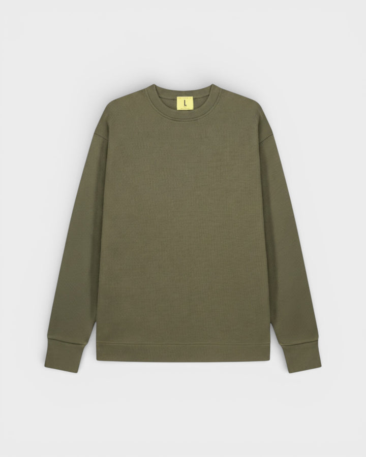 T-Shirt Vahé Manches Longues Kaki