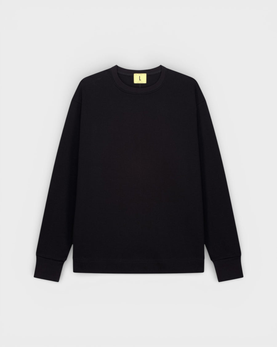 T-Shirt Vahé Manches Longues Noir