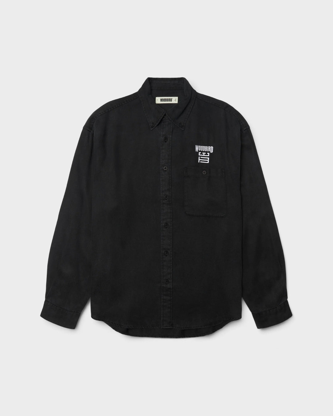 WBJong Denim Shirt Black – vue 1
