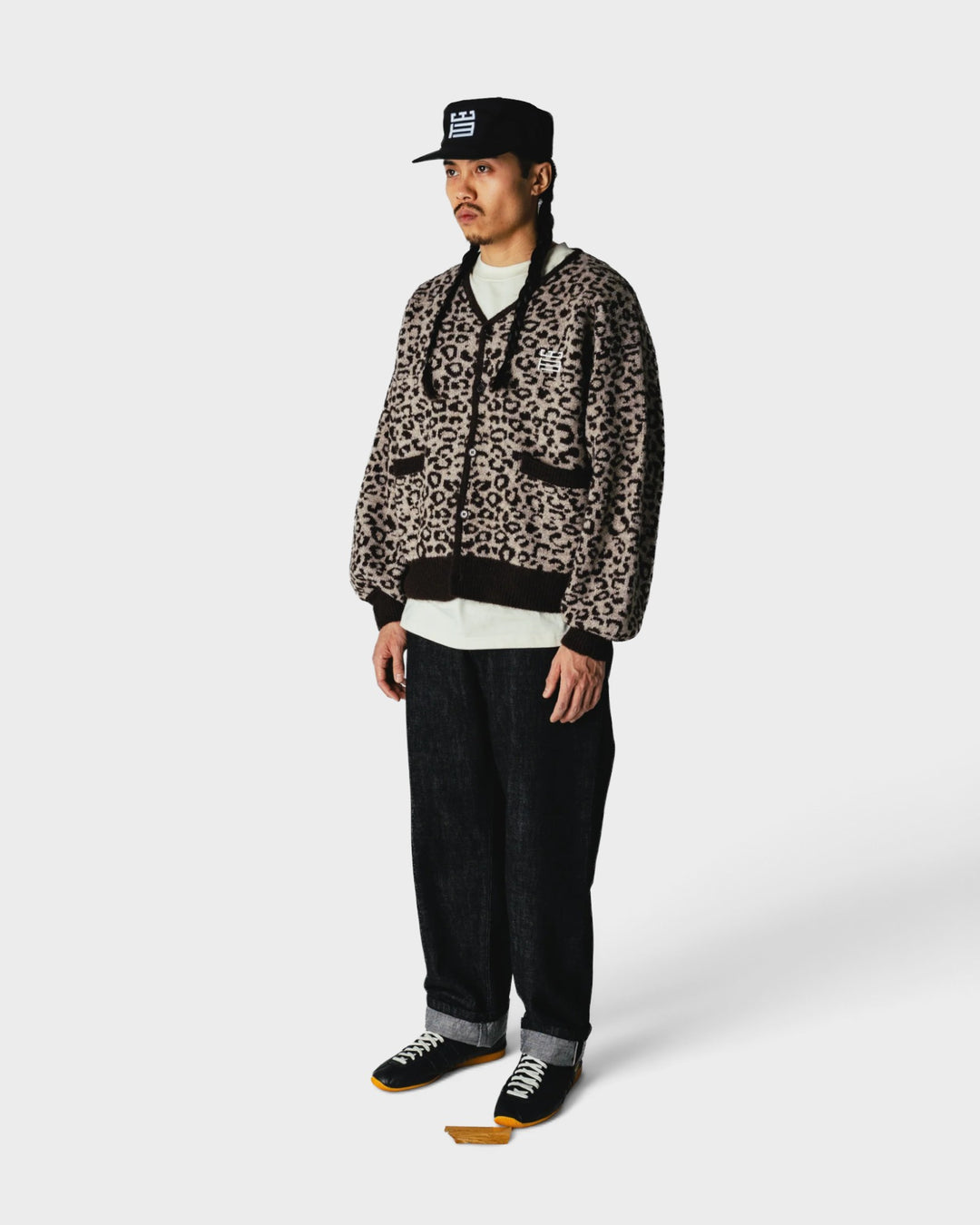WBOni Leo Cardigan Sand-Fudge – vue 3