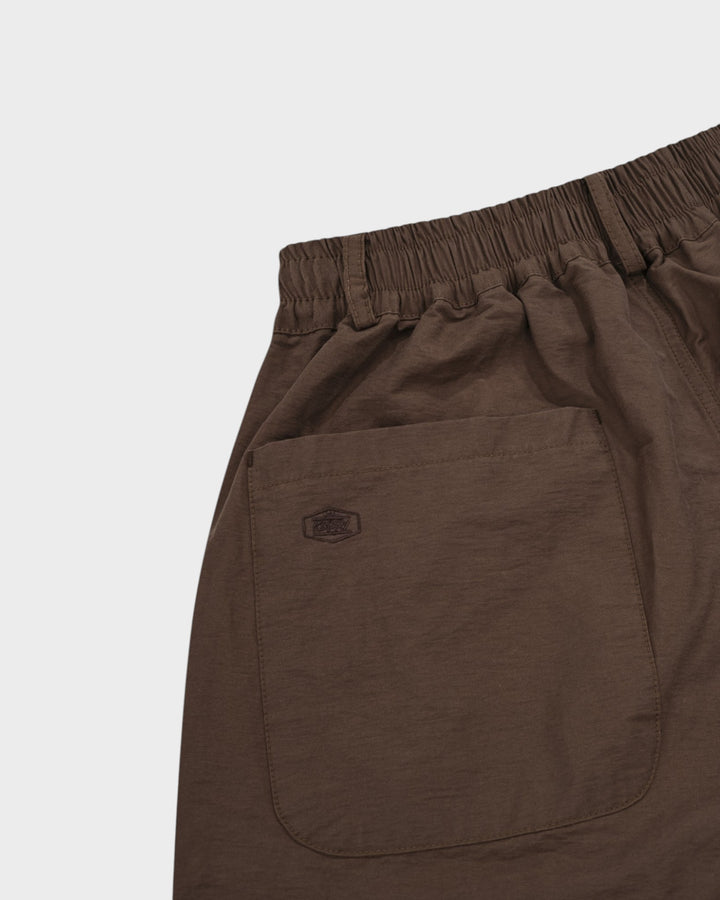 Wide CN Half Pants Brown