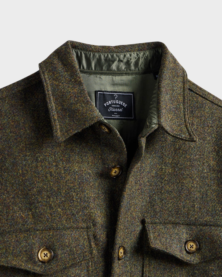 Wool Field Overshirt Forest