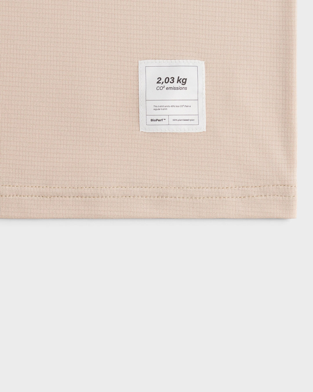 ACT Running BioPerf T-Shirt Beige — vue complémentaire