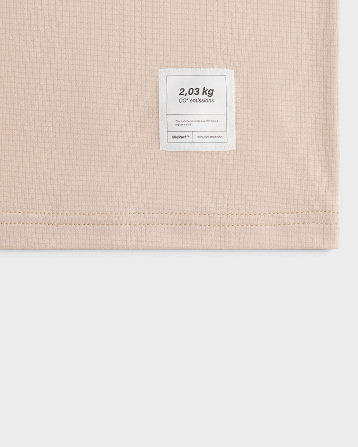 ACT Running BioPerf T-Shirt Beige — vue complémentaire