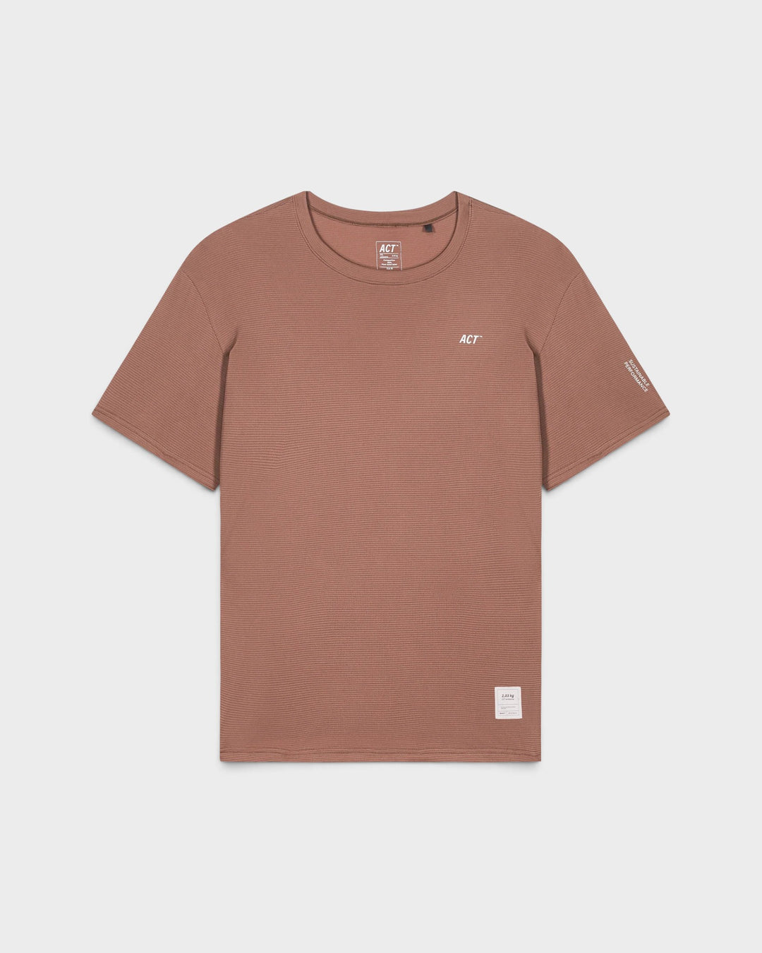 ACT Running BioPerf T-Shirt Terracotta — vue de face