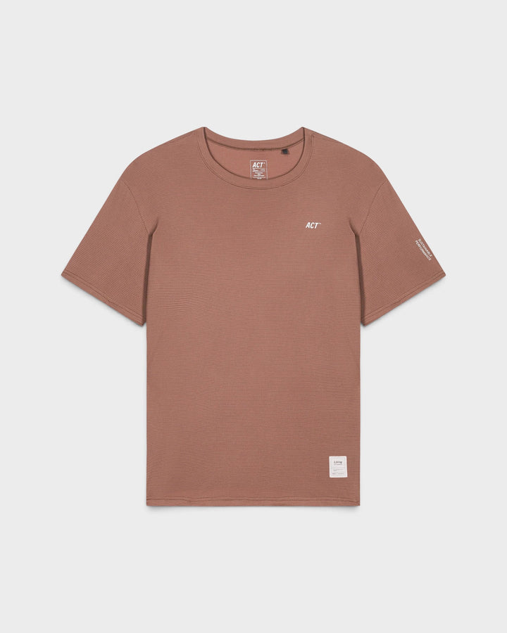 ACT Running BioPerf T-Shirt Terracotta — vue de face