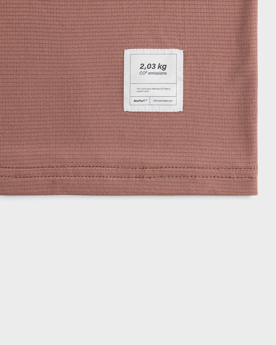 ACT Running BioPerf T-Shirt Terracotta — vue complémentaire