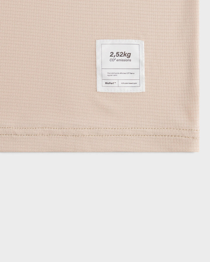 ACT Running BioPerf T-Shirt ML Beige — vue complémentaire