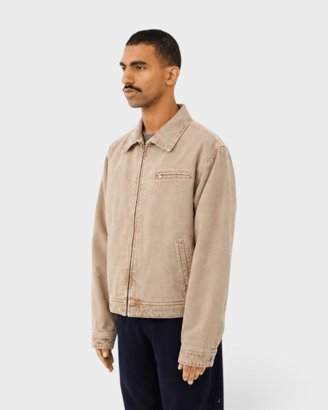 Veste DN06 coupe standard Grès Ateliers de Nîmes portée de dos