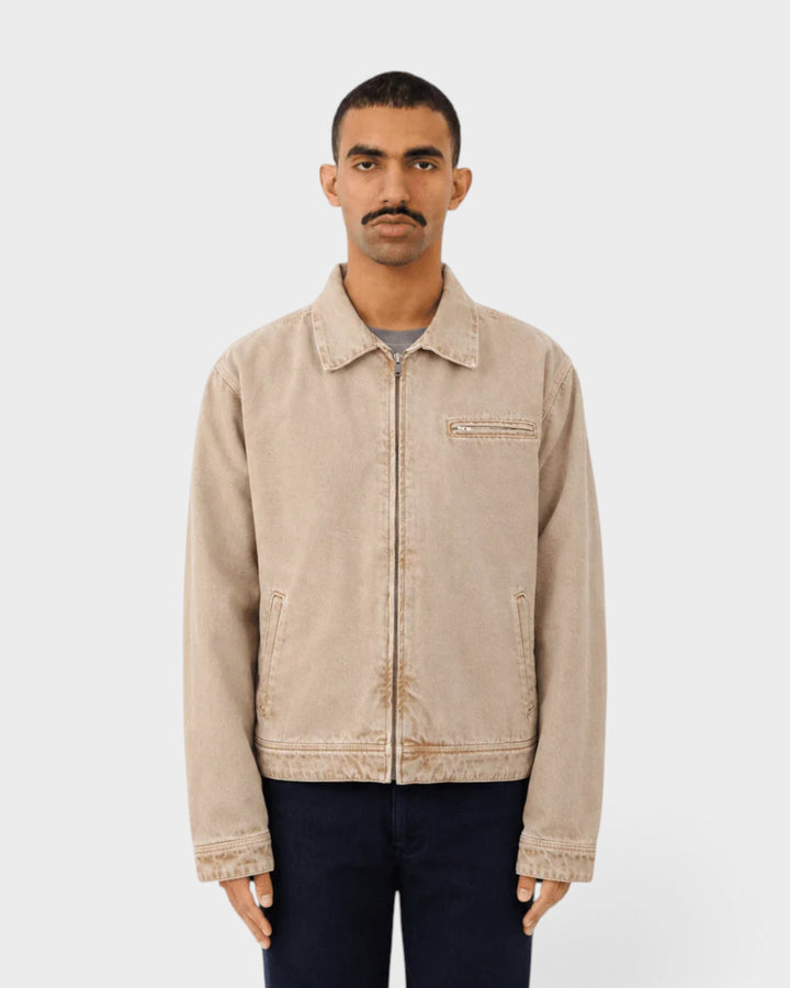Veste DN06 coupe standard Grès Ateliers de Nîmes portée de trois-quarts