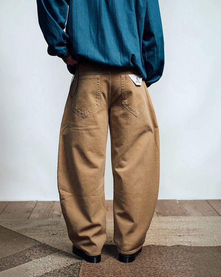 Balloon Pant Cammello Wooden - vue 6
