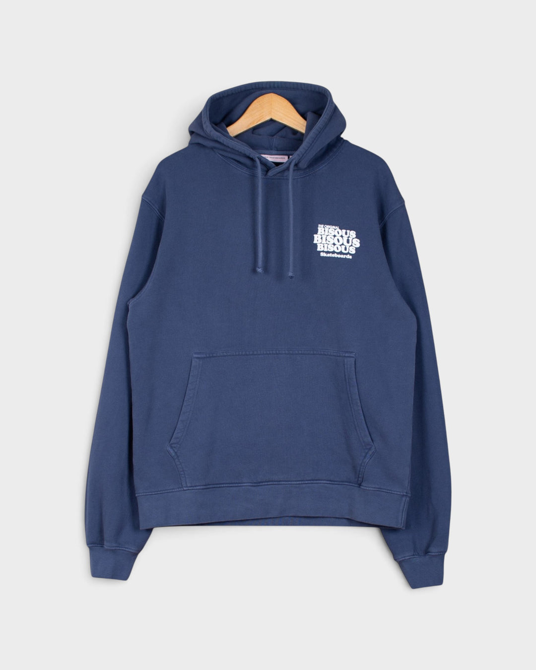 Bisous Hoodie Grease Navy - vue de face