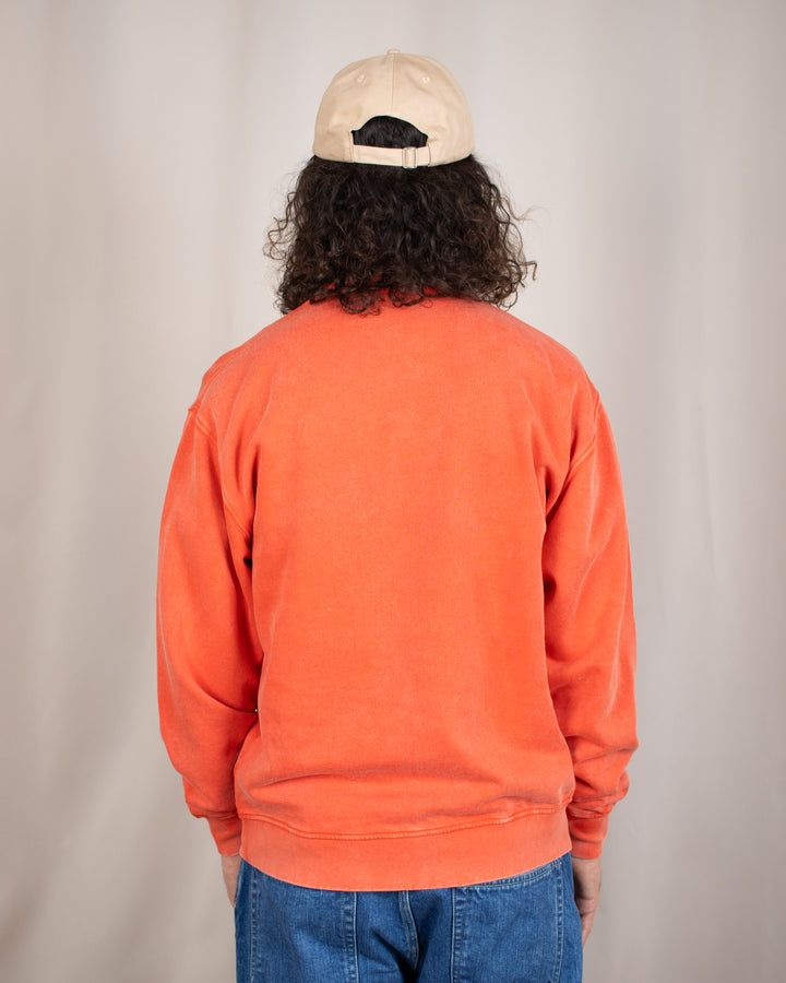 Crewneck Glamour Washed Red