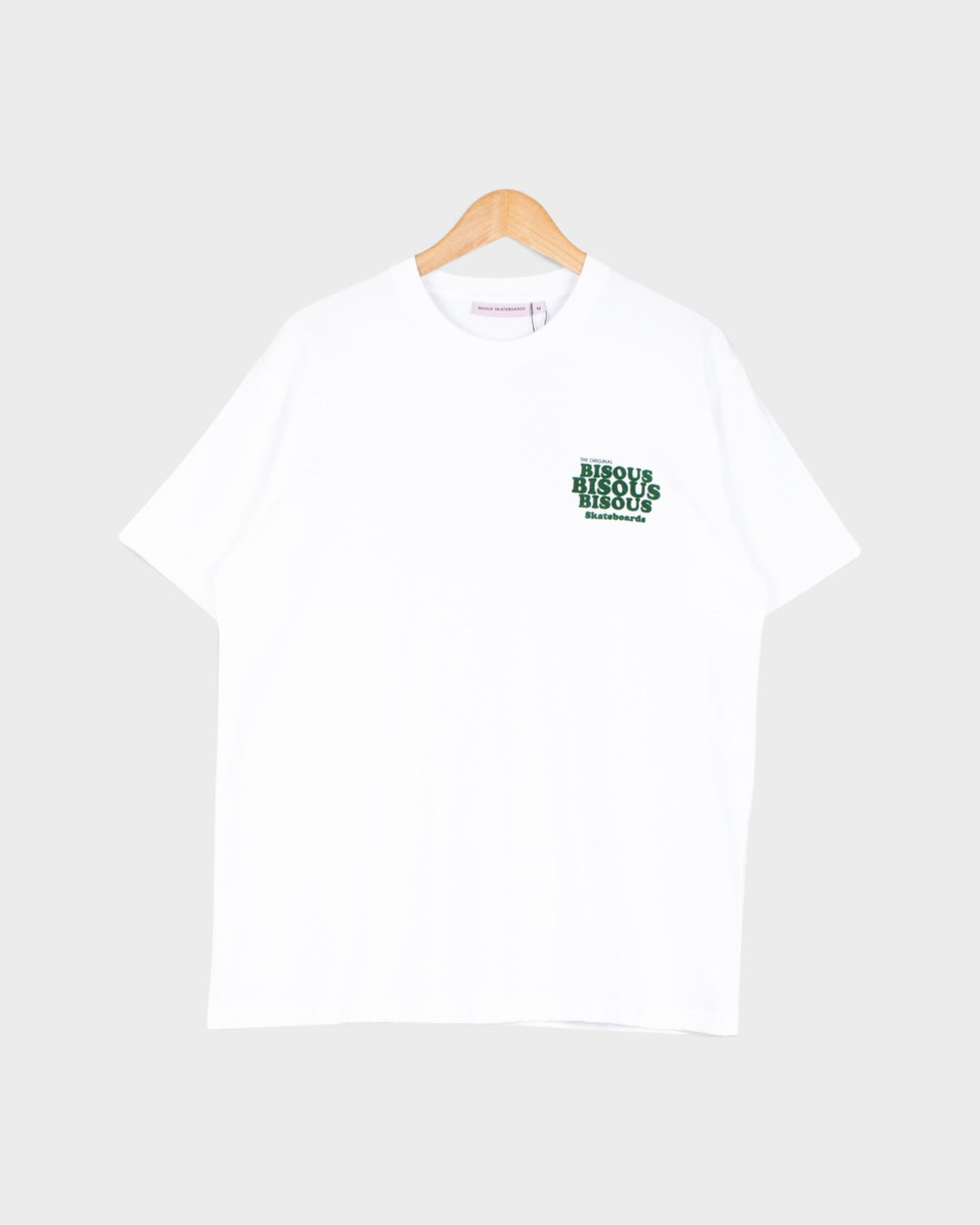 Bisous T-shirt Grease White - vue de face