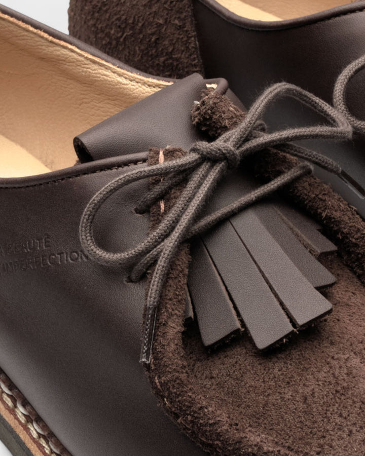 Paraboot x Universal Works Michael in Brown Leather/Suede