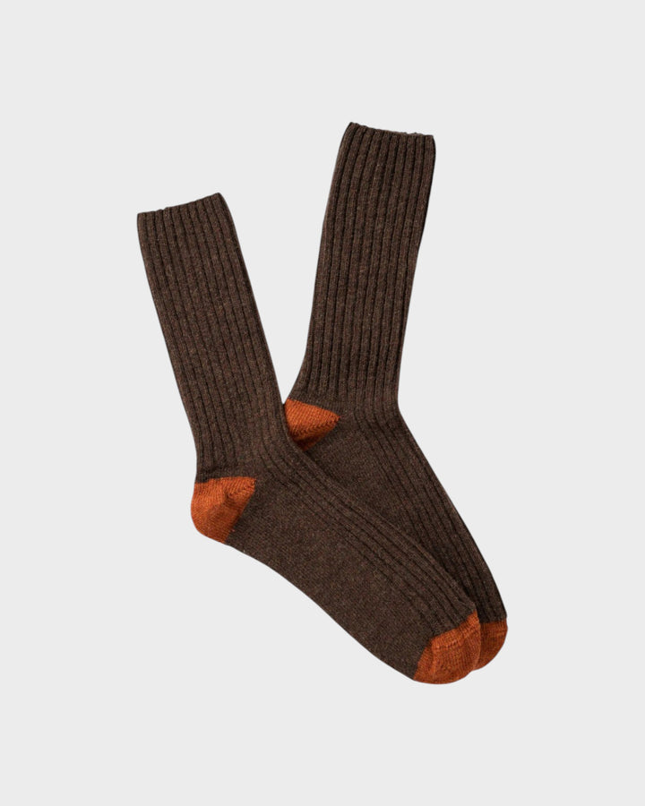 Chaussettes Benjamin Choco